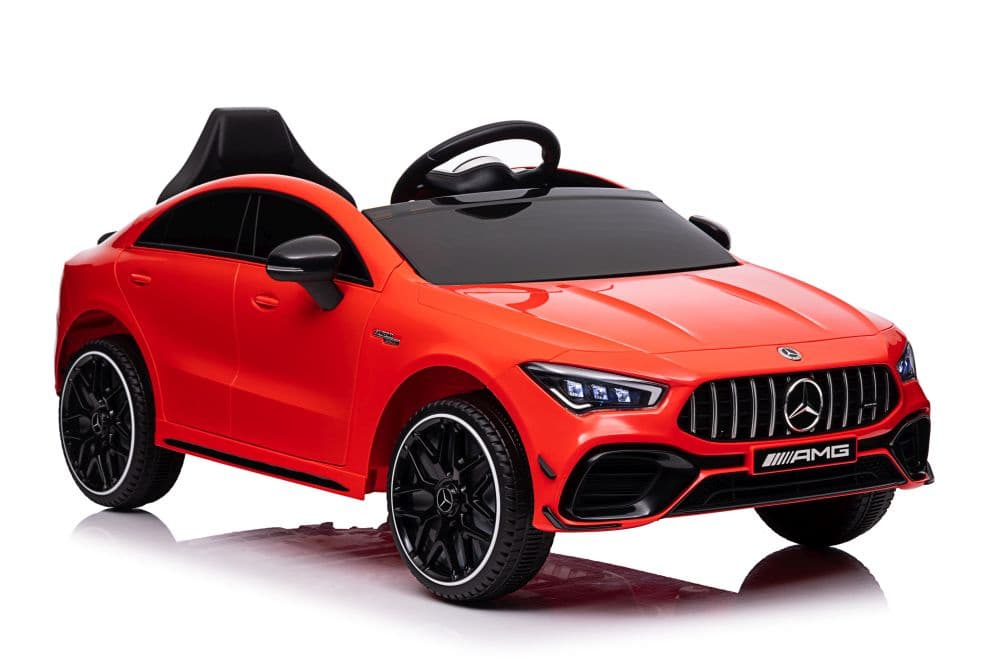 Avto na akumulator Mercedes CLA 45s AMG 4x4, Czerwony 4