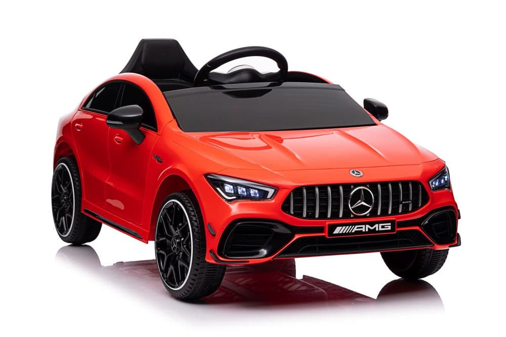 Avto na akumulator Mercedes CLA 45s AMG 4x4, Czerwony