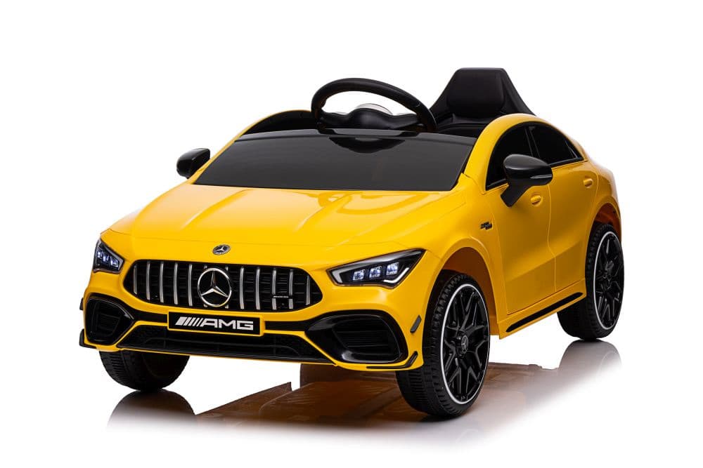Avto na akumulator Mercedes CLA 45s AMG 4x4, Žuti 2