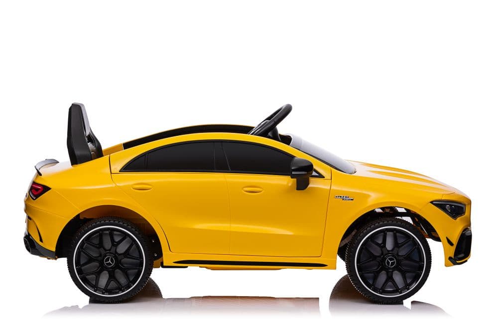 Avto na akumulator Mercedes CLA 45s AMG 4x4, Žuti 6