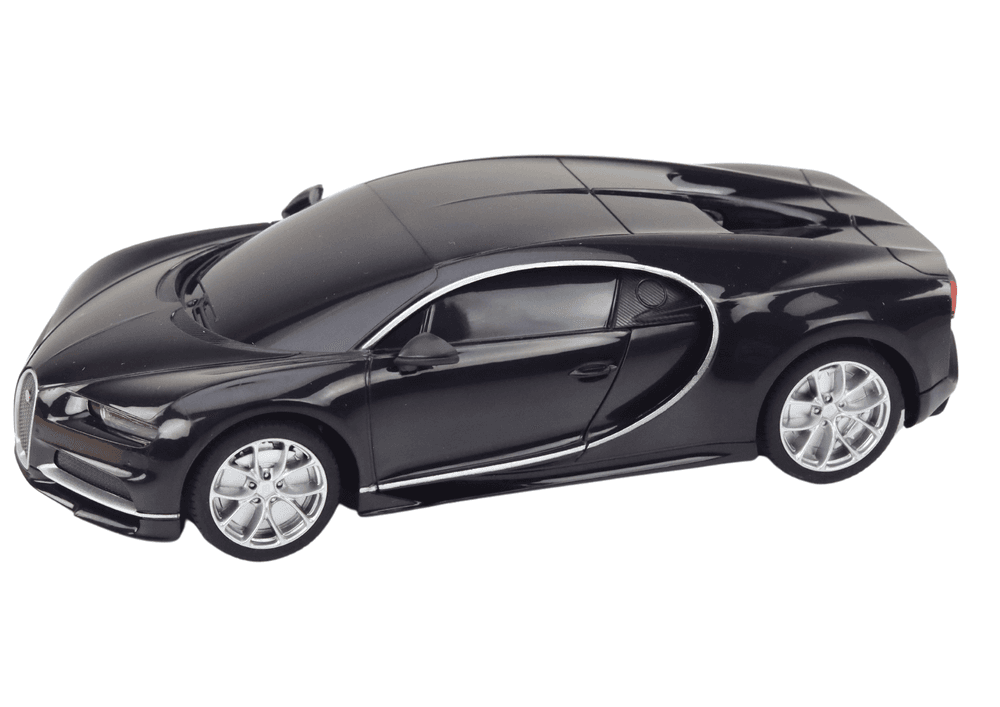 Bugatti Veyron Chiron RC avto, črn, 1:24 2