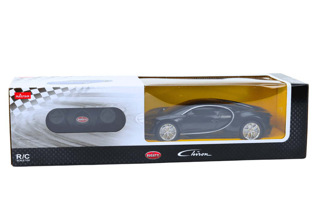 Bugatti Veyron Chiron RC avto, črn, 1:24 5