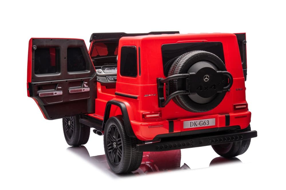 Akumulatorski avto LEAN CARS Mercedes G63 XXL Rdeč 4x4 8