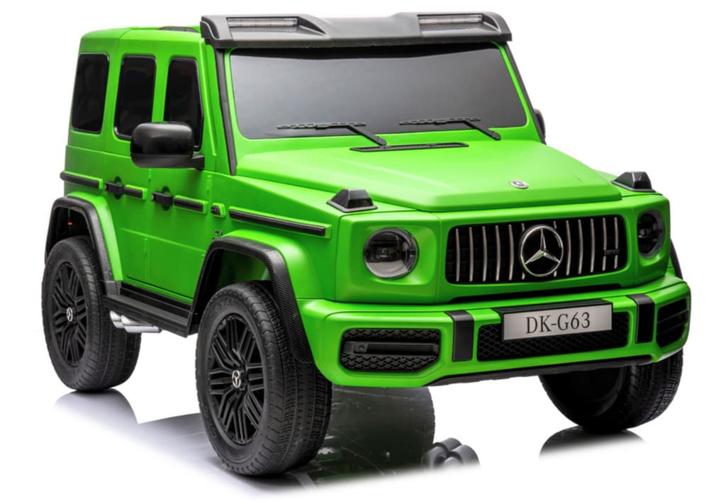 Akumulatorski avto LEAN CARS Mercedes G63 XXL Lakiran Zelena 4x4