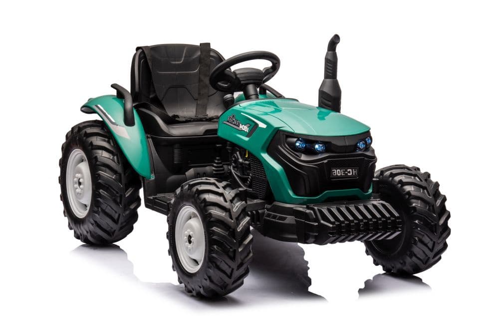 Traktor na akumulator LEAN CARS HC-306, temno zelen, 24V