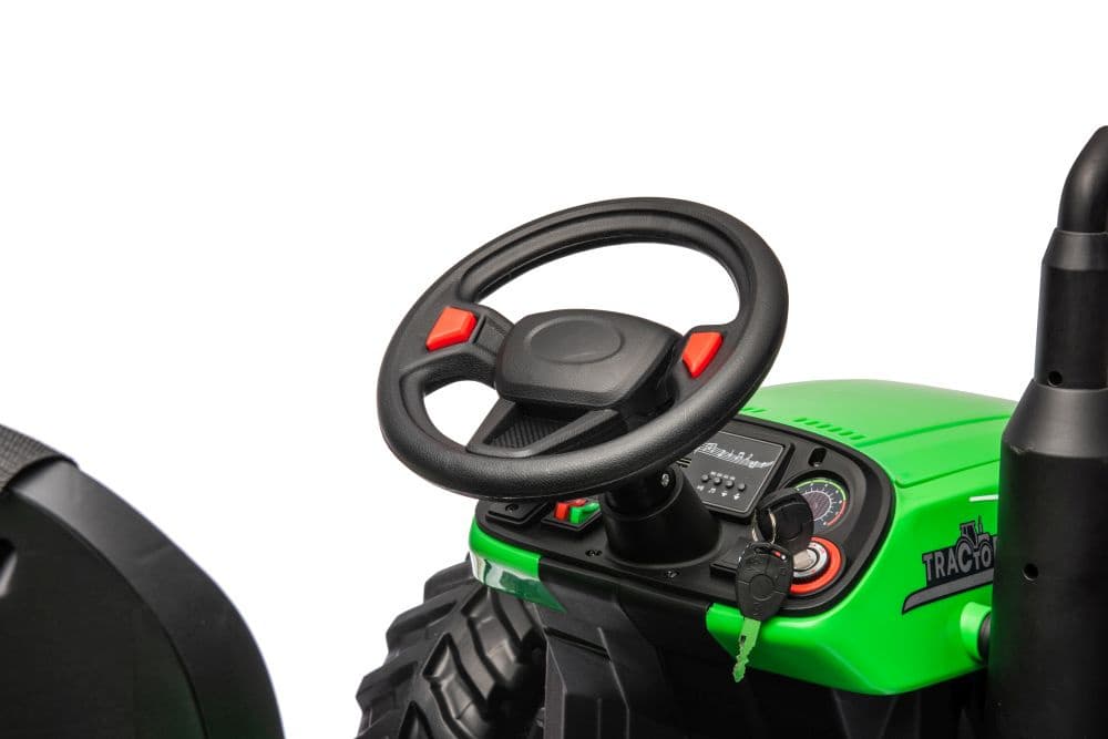 Traktor na akumulator LEAN CARS HC-306 24V zelen 8