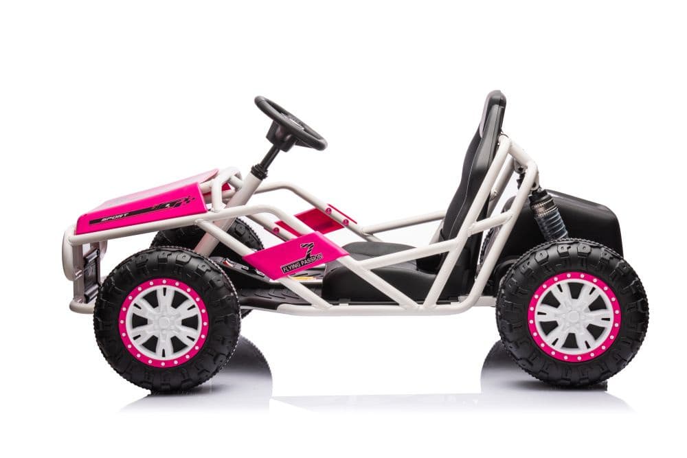 Avto na akumulator LEAN CARS Buggy A8812 24V Roza 4