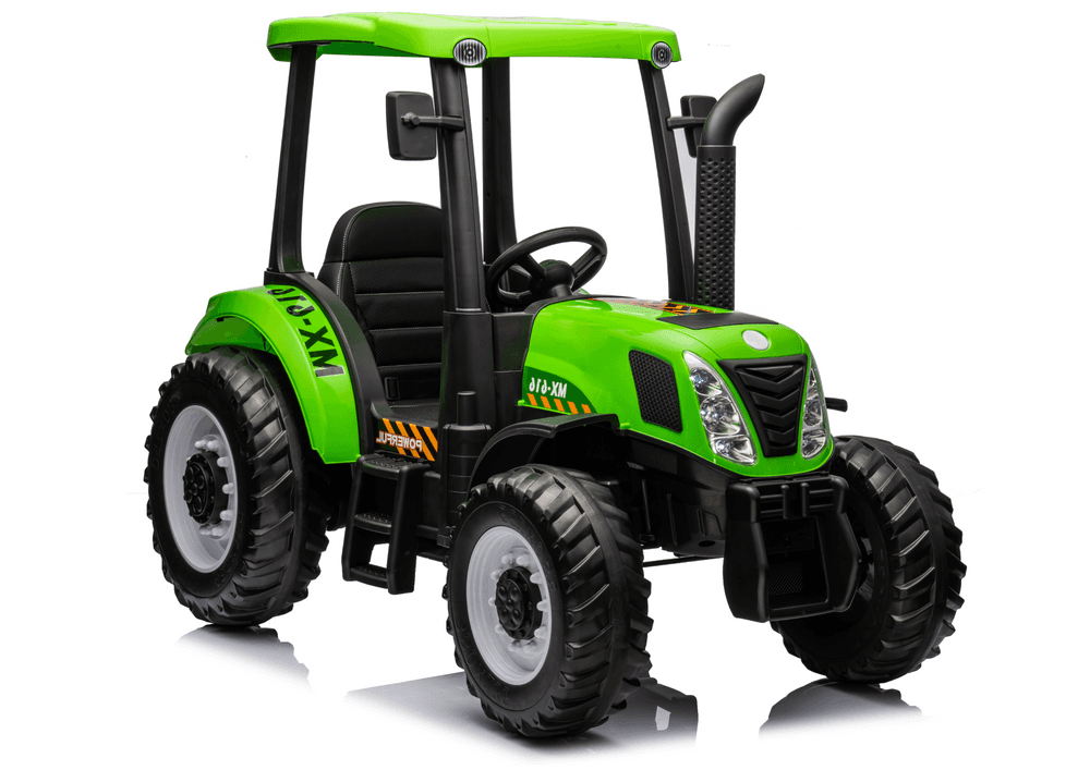 Traktor LEAN CARS na akumulator A011, 24V, zelen