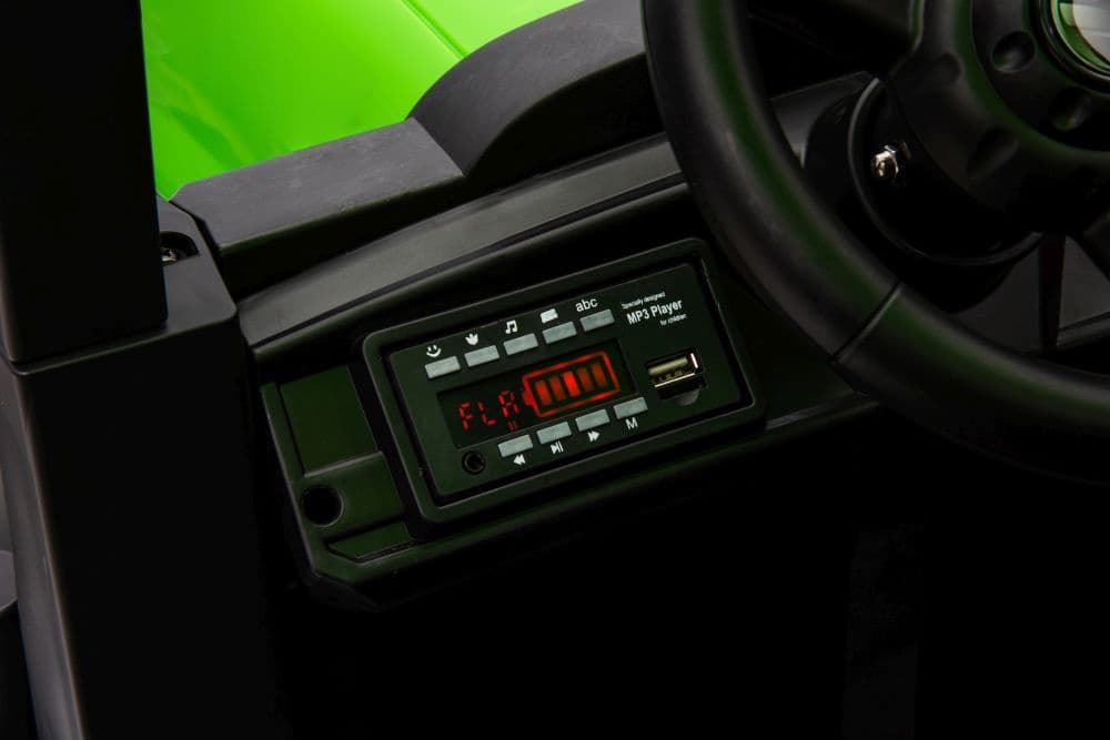 Traktor LEAN CARS na akumulator A011, 24V, zelen 8
