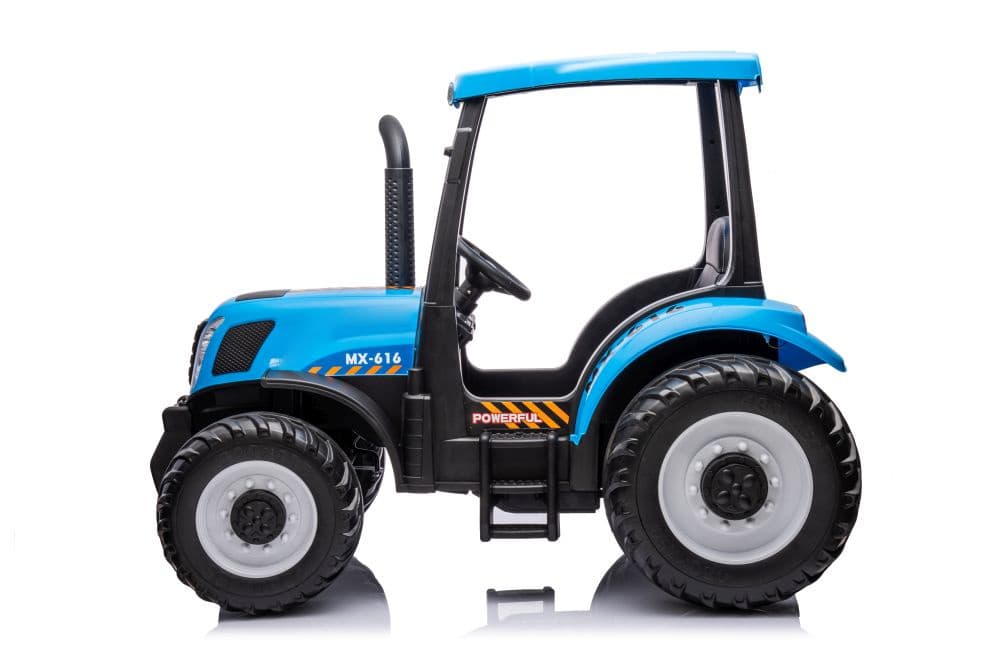 Traktor na akumulator LEAN CARS A011, 24V, modre barve 4