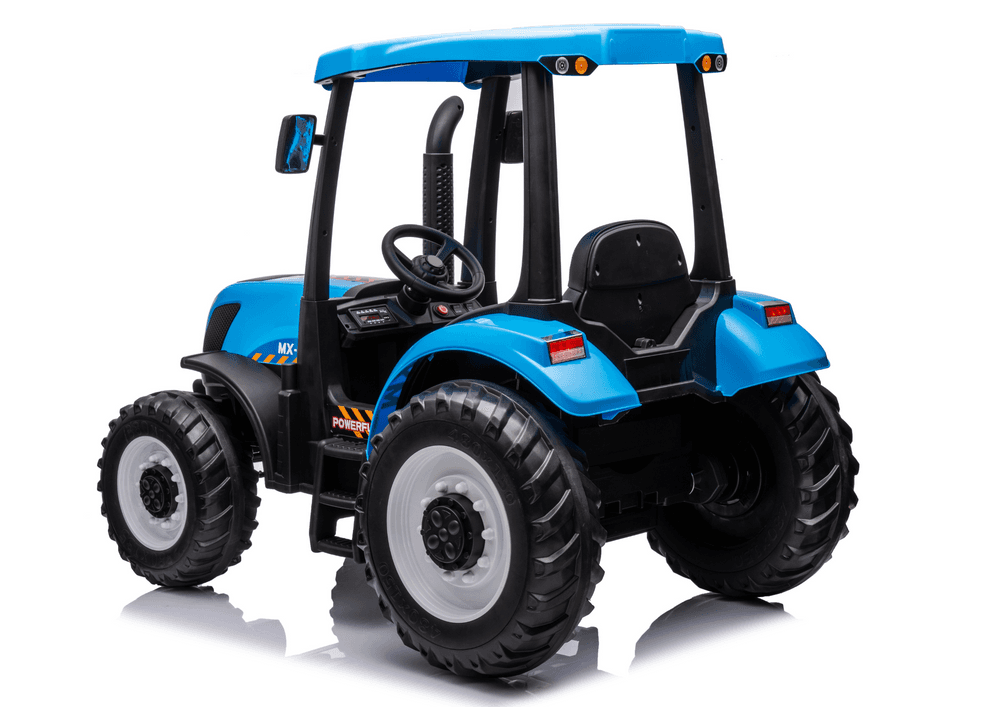 Traktor na akumulator LEAN CARS A011, 24V, modre barve 3