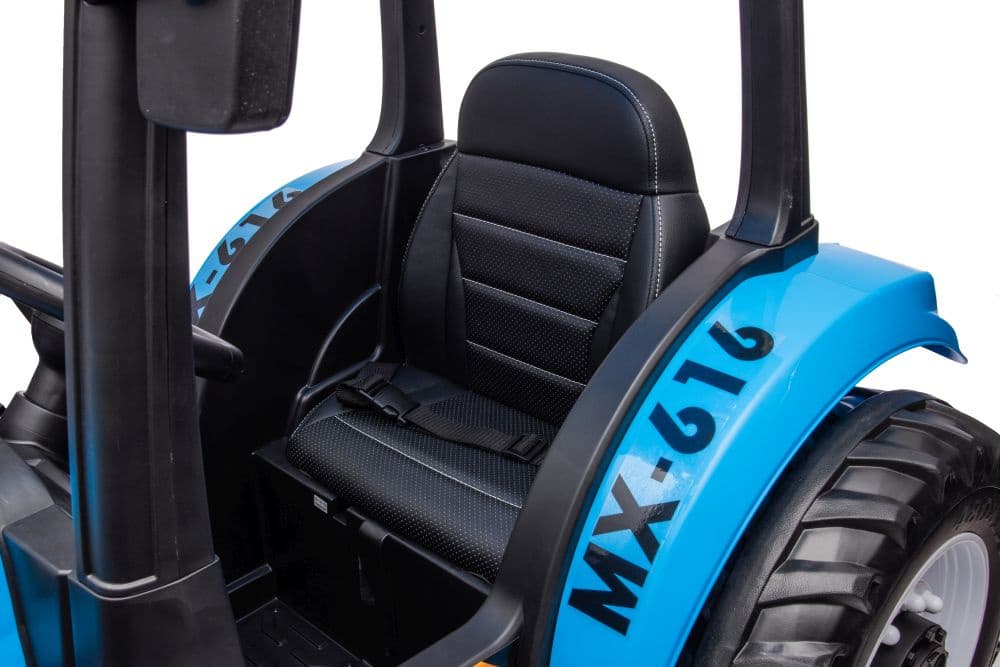 Traktor na akumulator LEAN CARS A011, 24V, modre barve 5