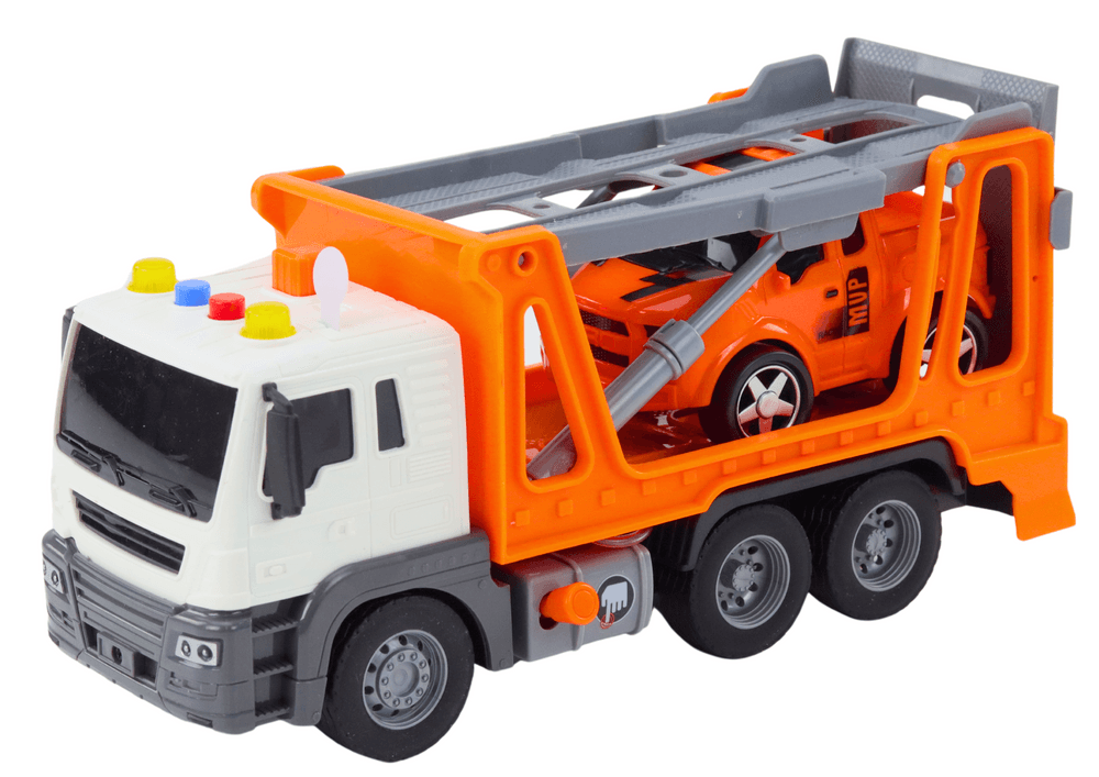 LEAN TOYS Multifunkcijska vlečna kamion, luči in zvoki, 1:16 2