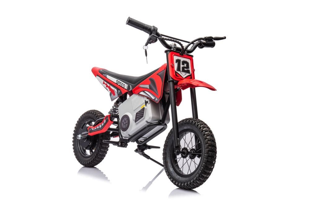 LEAN CARS Motor cross na akumulator A9901, 36V, rdeči