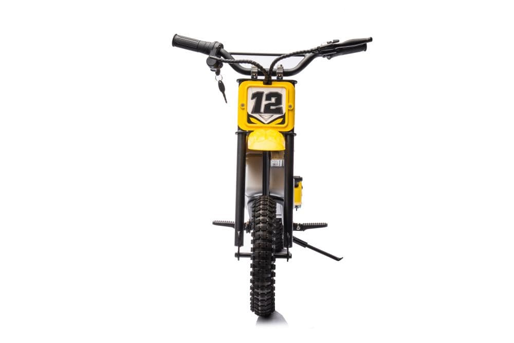 LEAN CARS Motor cross na akumulator A9901, 36V, rumeni 2