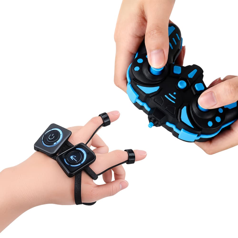 LEAN TOYS RC avto kaskader, 360° upravljanje z gestami, rdeč 4