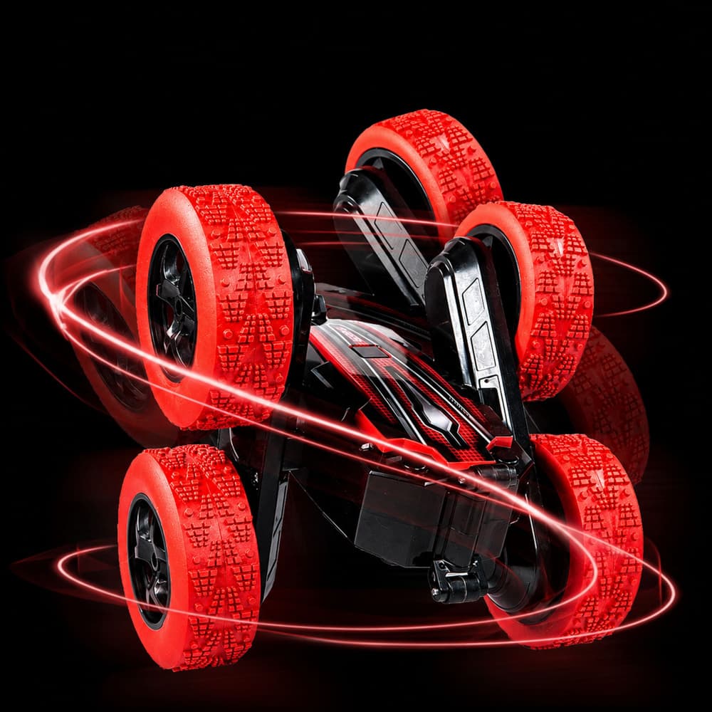 LEAN TOYS RC avto kaskader, 360° upravljanje z gestami, rdeč 5