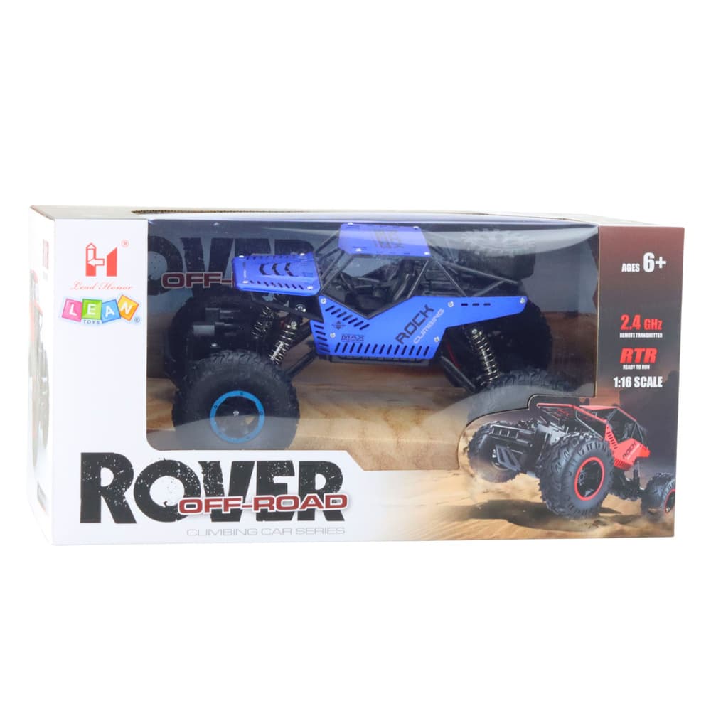 LEAN TOYS RC terenski avto, modri 2.4G 1:16 5
