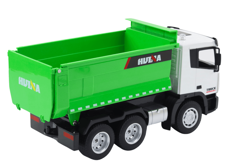 LEAN TOYS Tovornjak - kiper RC 1:18, zeleni 3