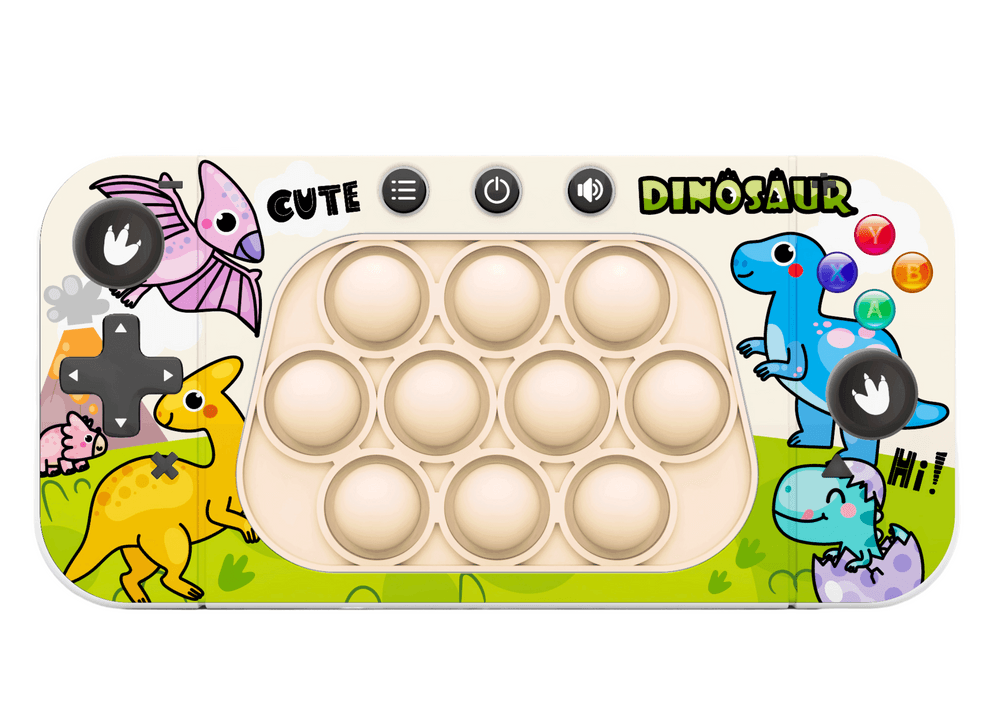 Igrača konzola LEAN TOYS Pop It s 4 načini igre, dinozavri 2