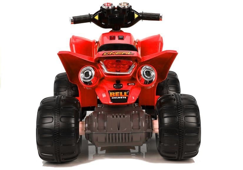 LEAN CARS Akumulatorski otroški quad rdeč LED MP3 8