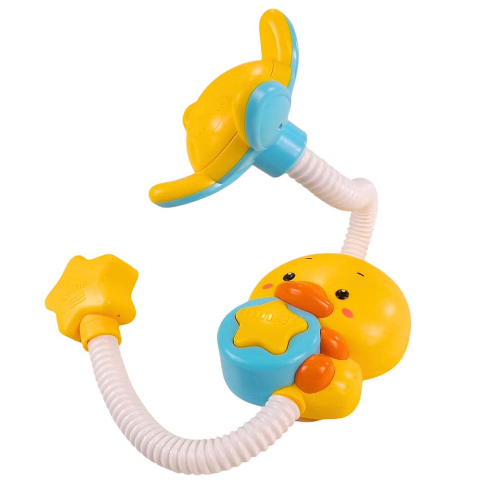 LEAN TOYS Kopalniška igrača - Raca s prho na baterije 2