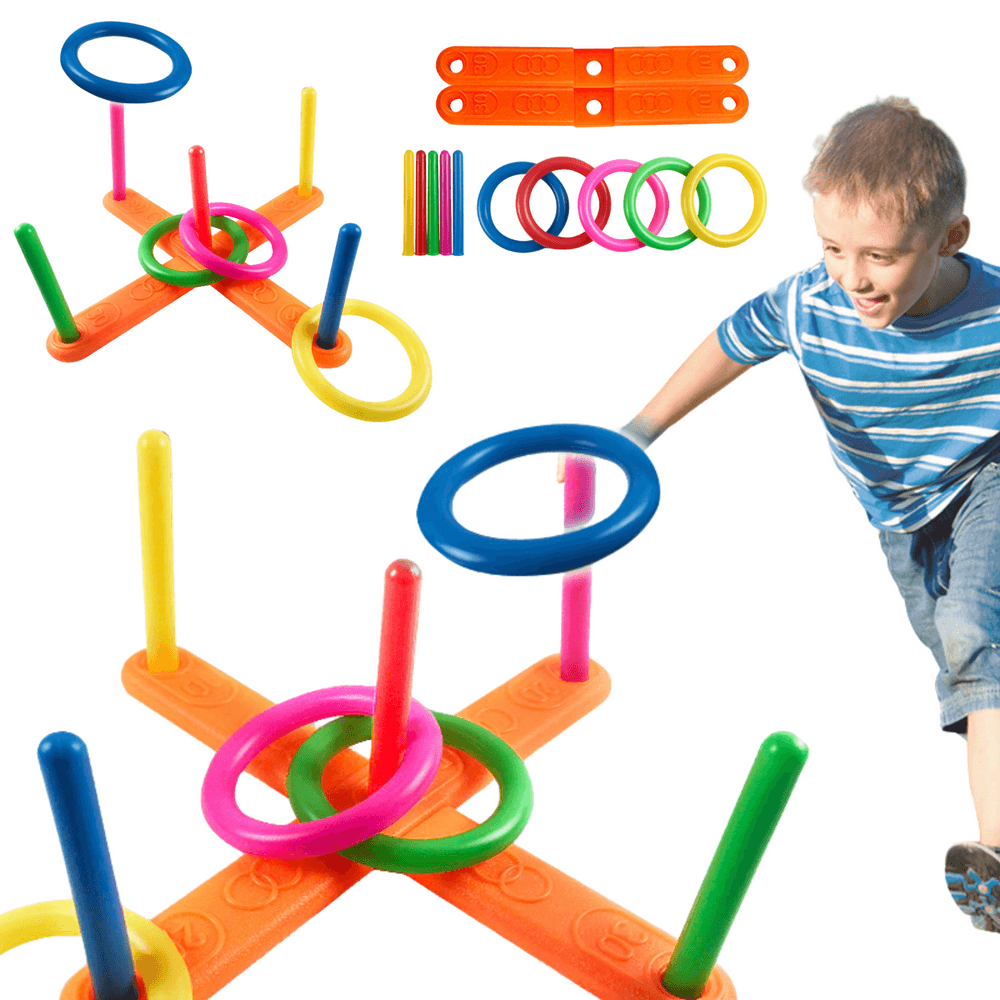 LEAN TOYS Igra metanja obročev