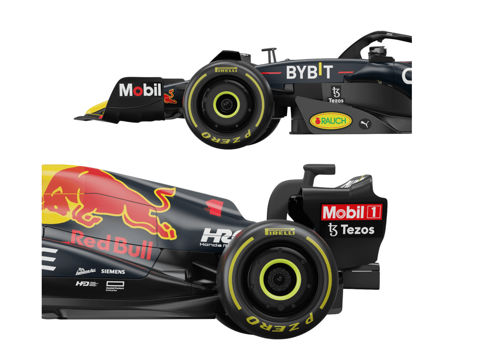 RASTAR RC dirkalnik Red Bull RB181 F1, temno moder, 1:12 4