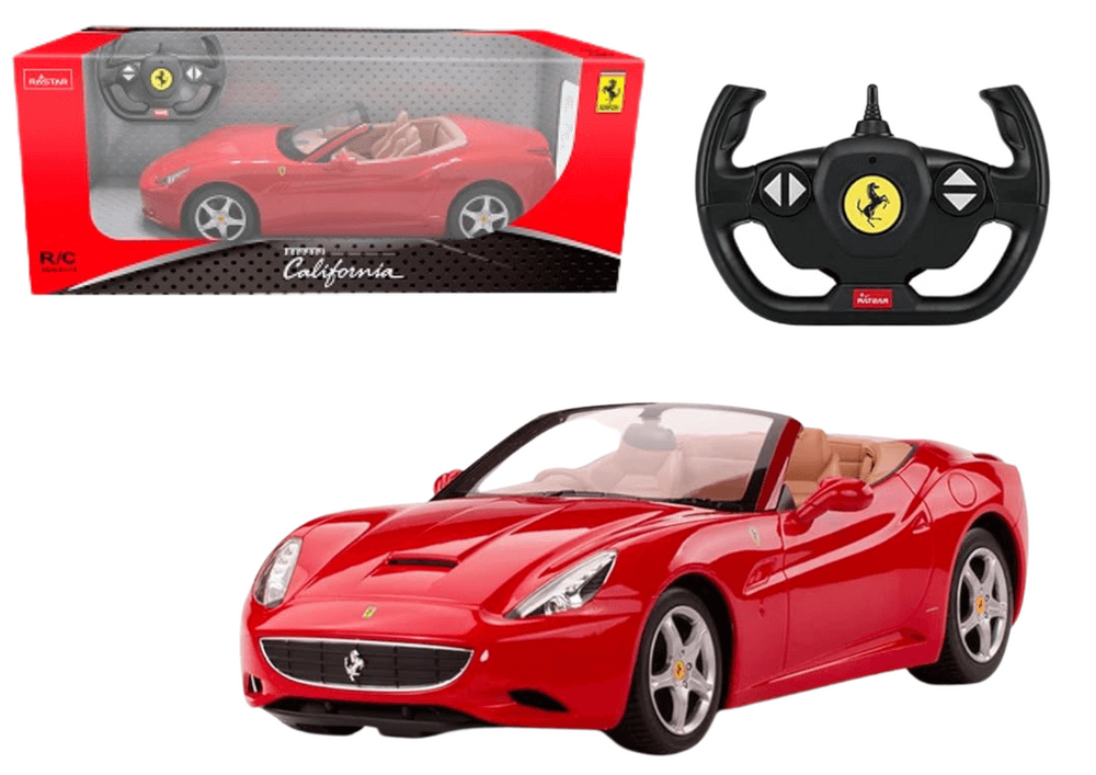 RASTAR RC avto Ferrari California, rdeč, 1:24