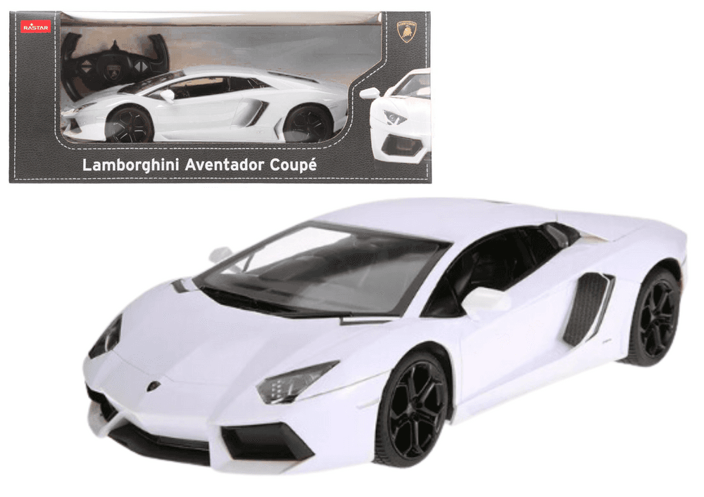 RC avto RASTAR Lamborghini Aventador LP700 1:14, bel