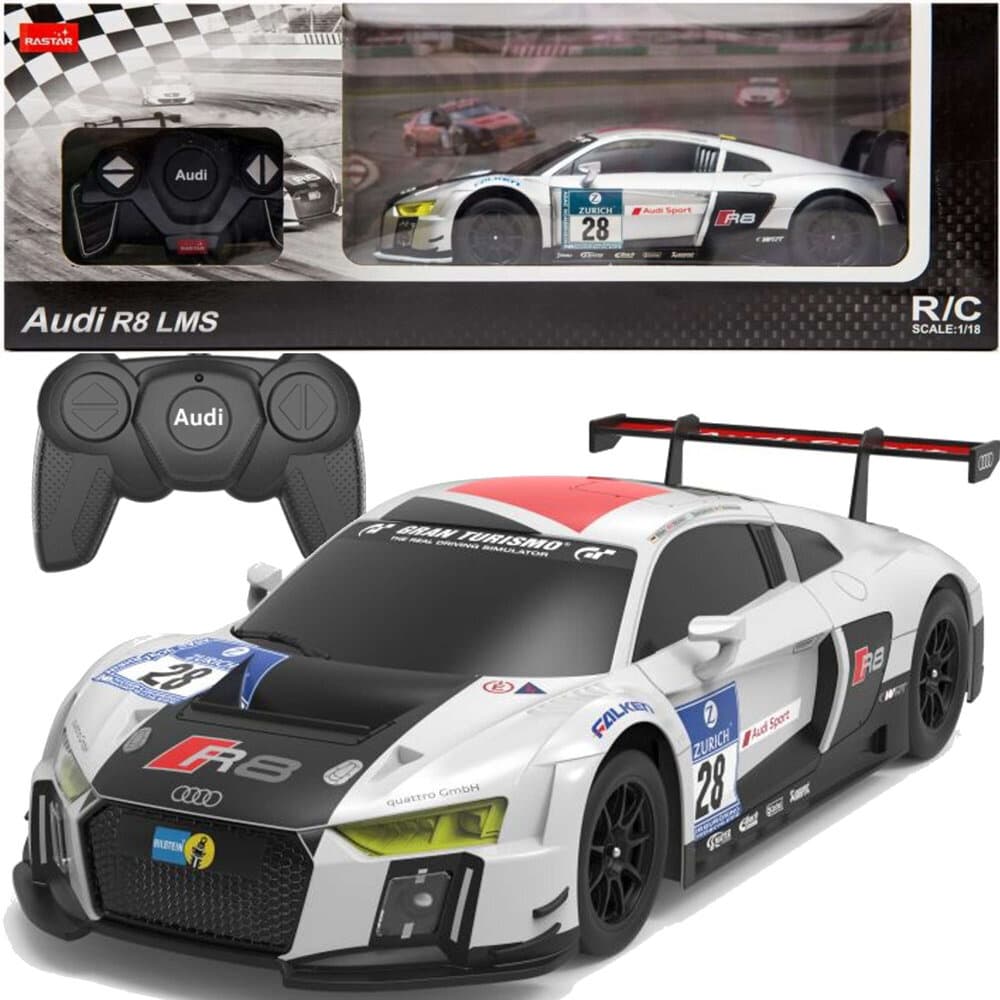 RC avto RASTAR Audi R8 LMS 1:24, bel