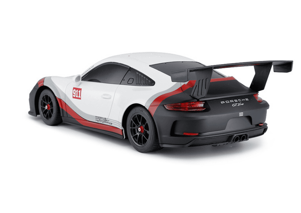 RC avto RASTAR Porsche 911 GT3 1:18, belo-siv 3
