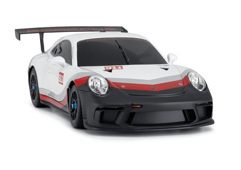RC avto RASTAR Porsche 911 GT3 1:18, belo-siv 5
