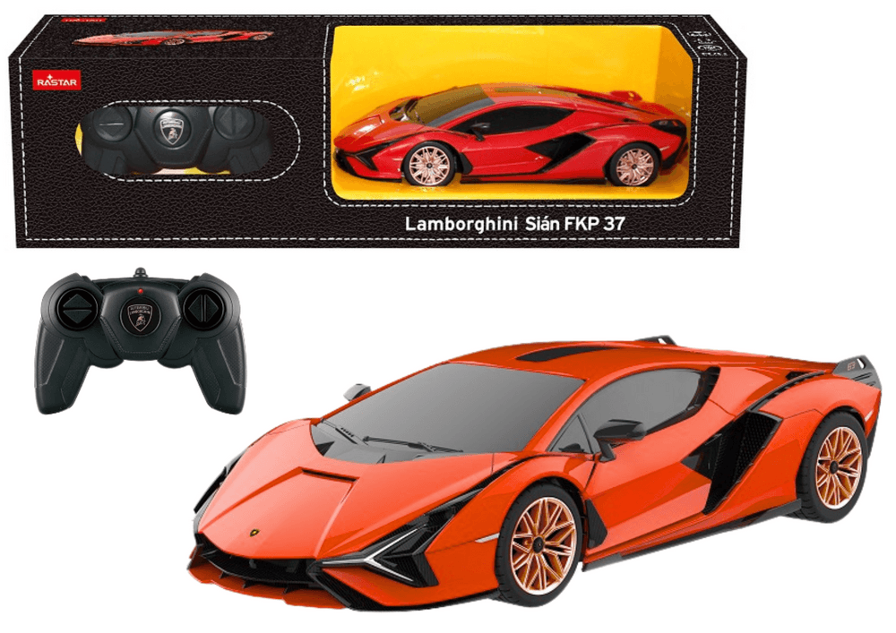 RC avto RASTAR Lamborghini Sian 1:24, oranžen