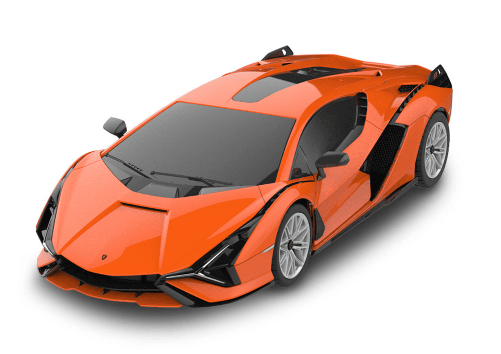 RC avto RASTAR Lamborghini Sian 1:24, oranžen 2