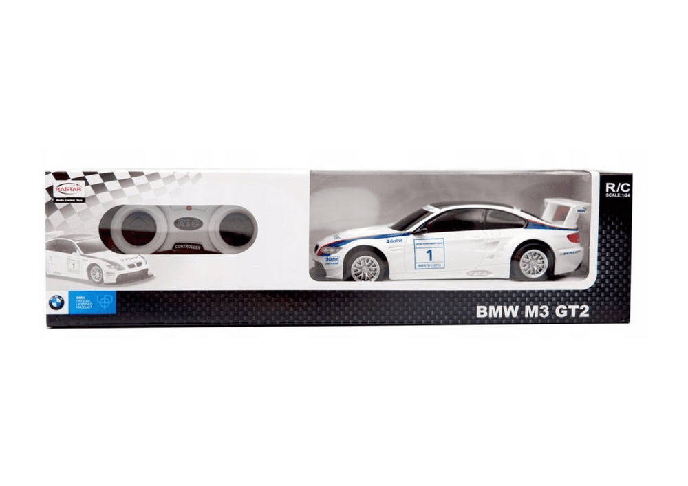 RC avto RASTAR BMW M3 GT2 1:24, bel 3