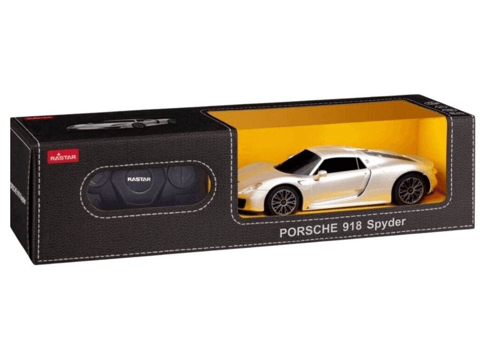 RC avto RASTAR Porsche 918 Spyder 1:24, srebrn 4