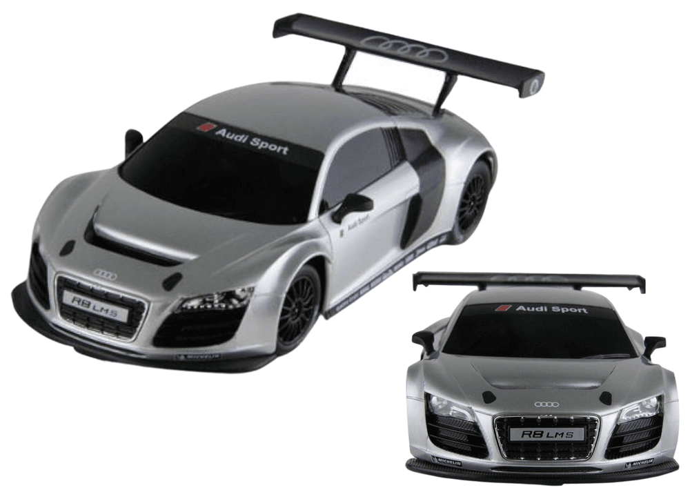 RC avto RASTAR Audi R8 LMS 1:24, srebrn
