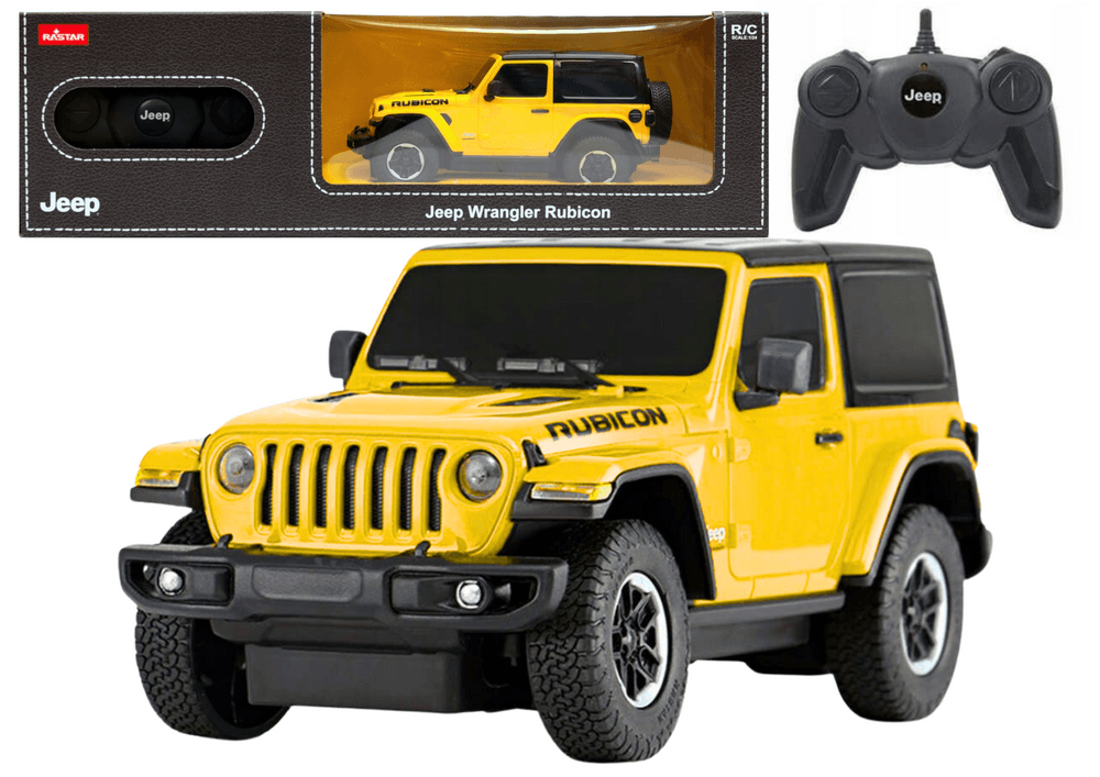 RC avto RASTAR JEEP Wrangler JL Rubicon 1:24, rumen