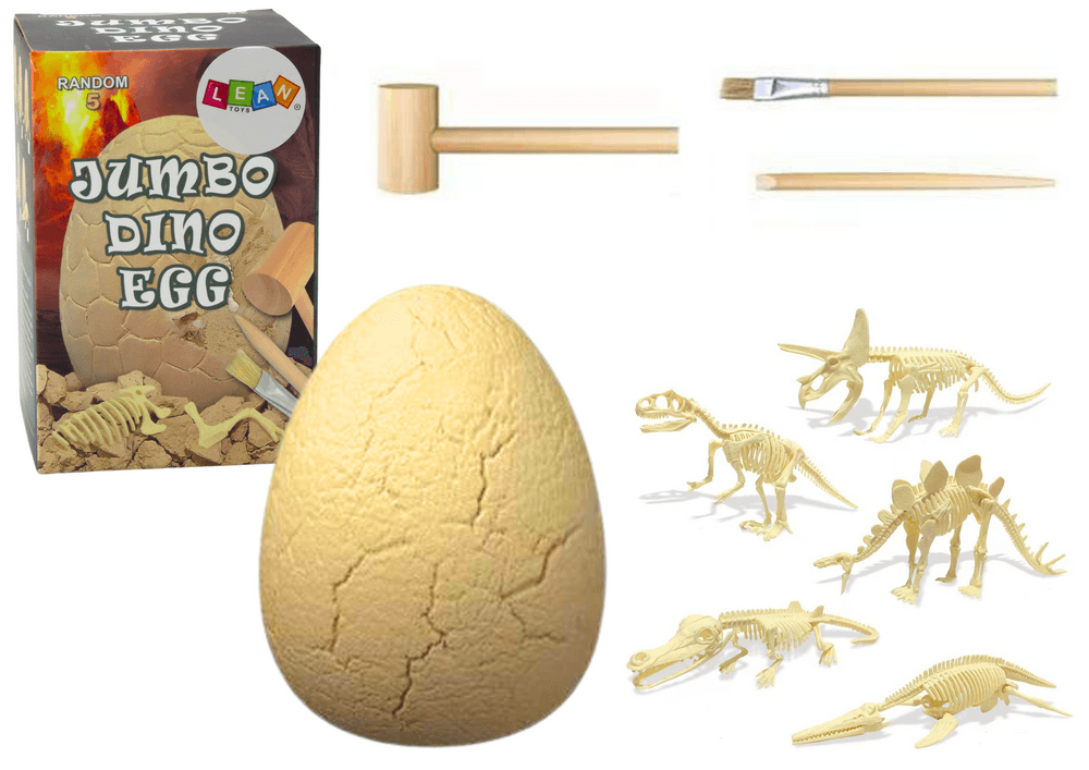 Arheološki set Jajce dinozavra z okamnino LEAN TOYS