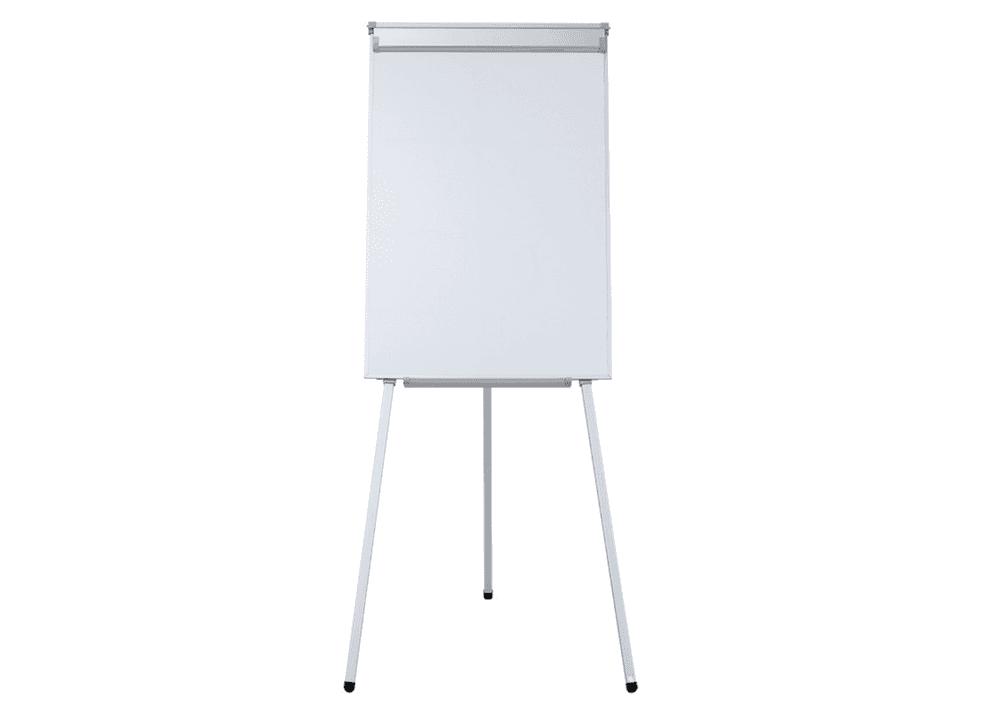 LEAN Magnetna flipchart tabla, na stojalu, bela, 70x100cm 4