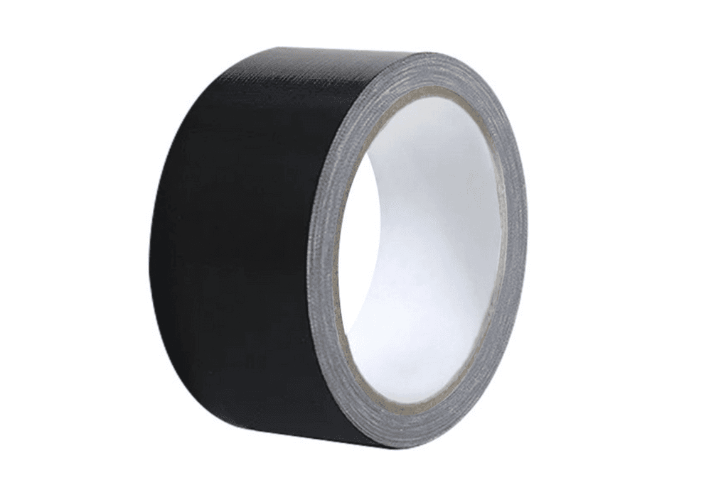 LEAN Tekstilni trak, črn, 48 mm x 54 yardov 2