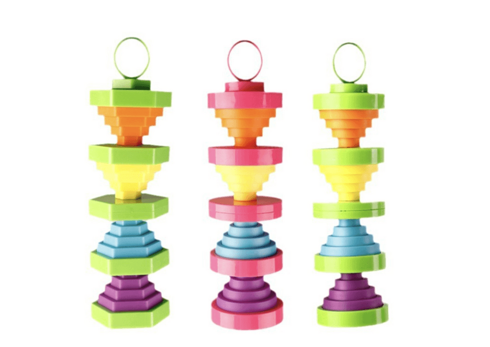 LEAN TOYS Senzorična igrača, antistresna, raztegljiva obesek 2
