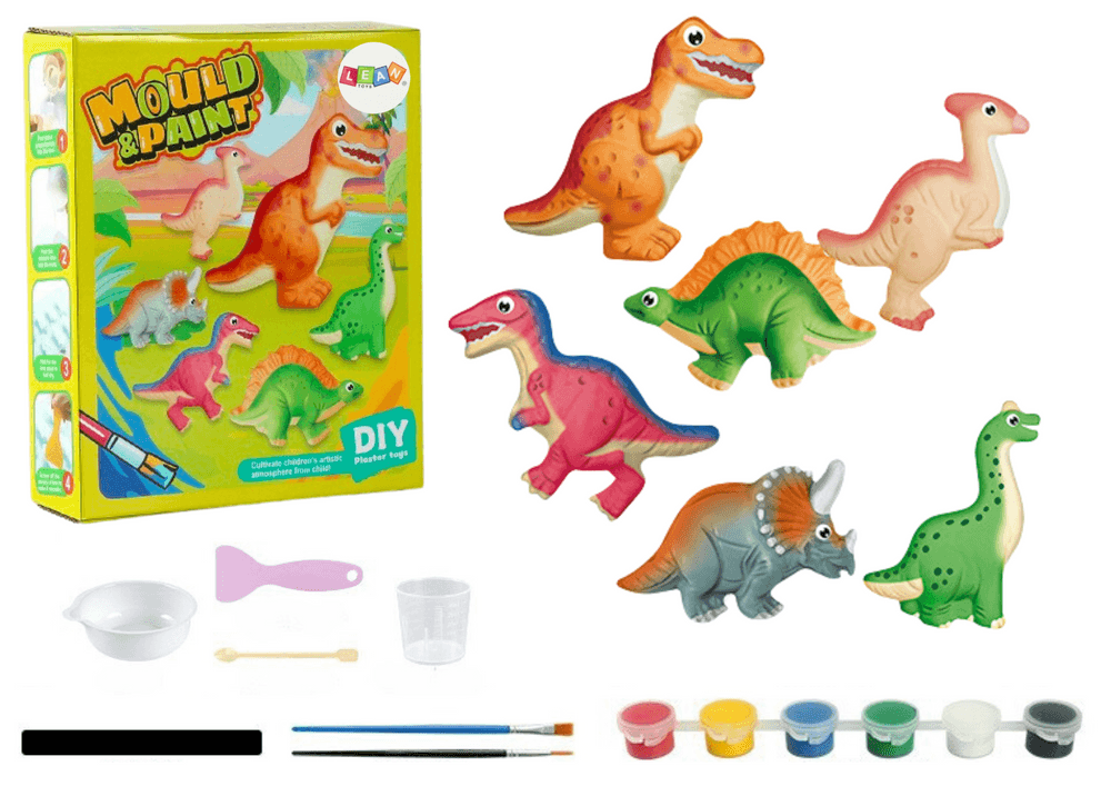 LEAN TOYS Edukativni set Mali arheolog, izkopavanje dinozavrov
