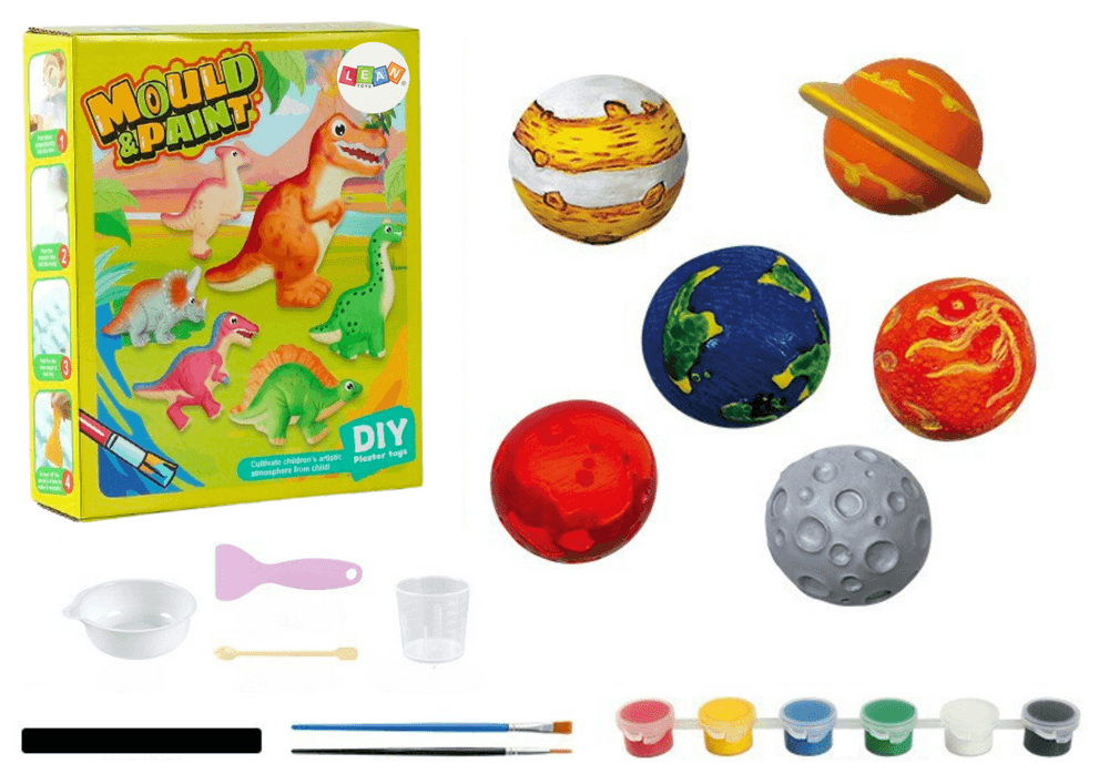 LEAN TOYS Edukativni set Mali arheolog, izkopavanje planetov