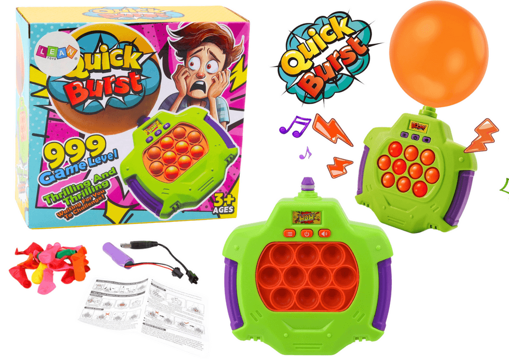 Elektronska igralna konzola Pop-It Lean Toys, mehurčki