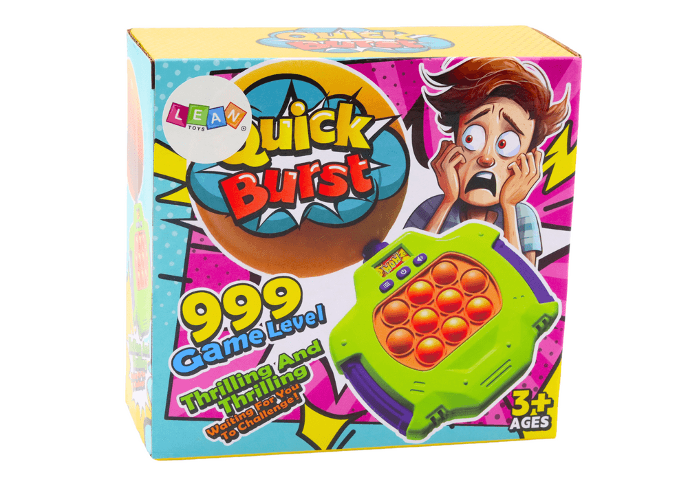 Elektronska igralna konzola Pop-It Lean Toys, mehurčki 4