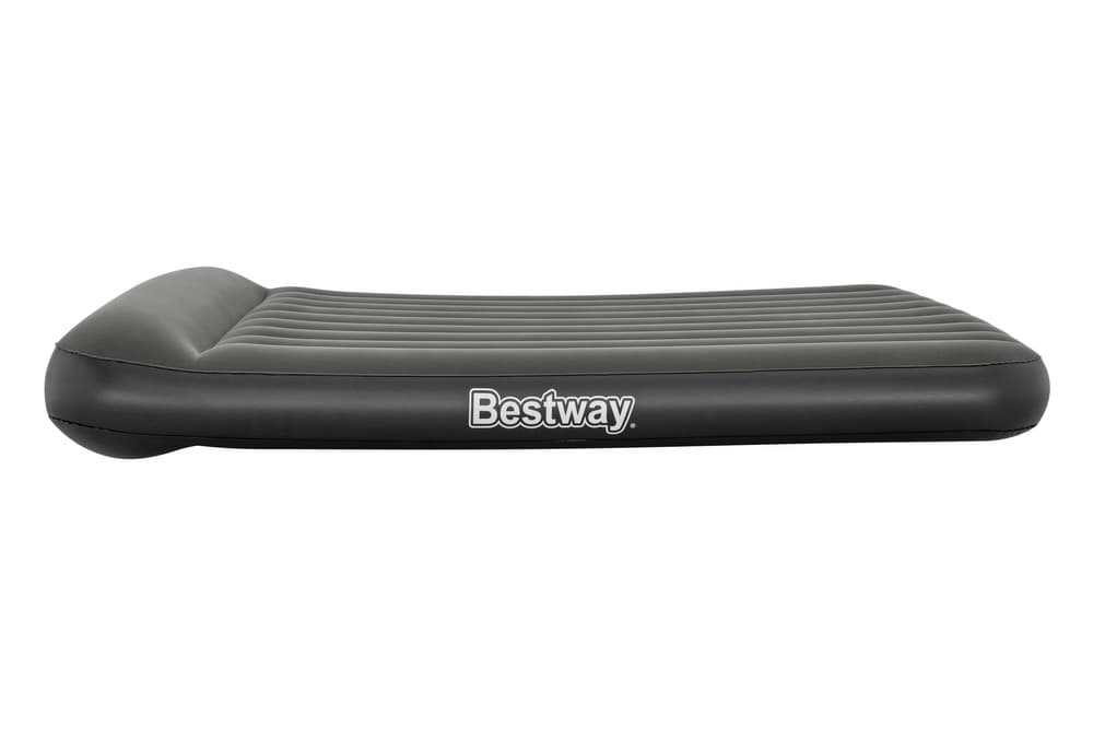 BESTWAY 67682 Napihljiv dvoposteljni materac 203x152x30 cm z vgrajenim vzglavnikom 6