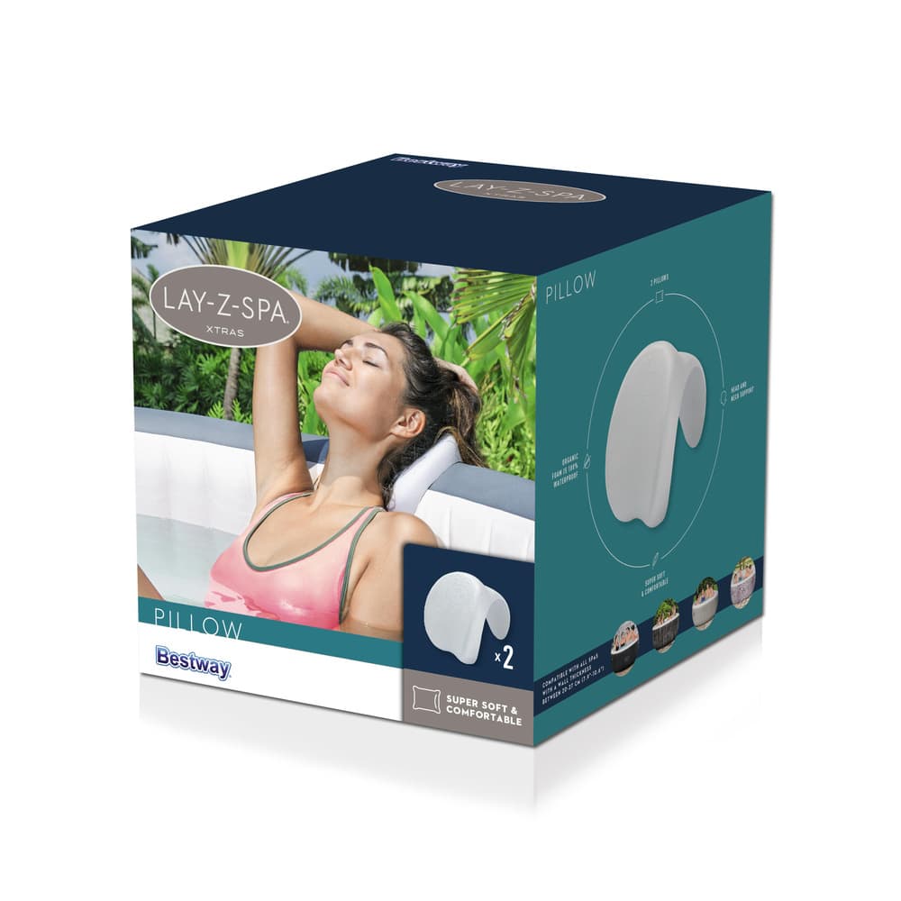 Bestway Blazini vzglavniki za spa, 2 kosa 6