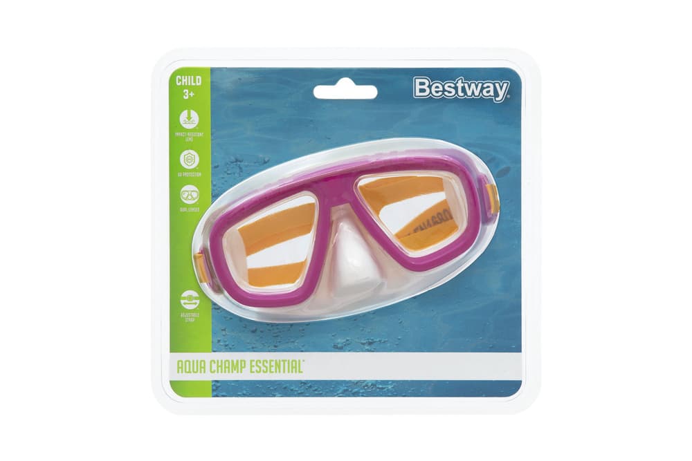 Maska za plavanje Bestway 22011, roza 7